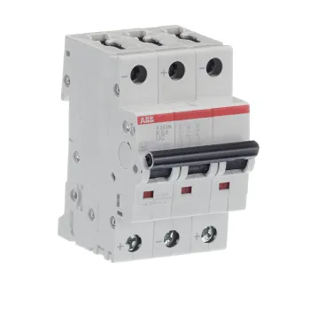 ABB S203M-K6UC | Автоматичен прекъсвач | 3P, 6A, крива K