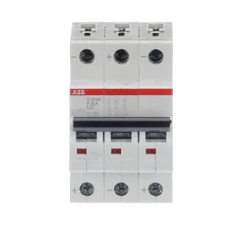 ABB S203M-K6UC | Автоматичен прекъсвач | 3P, 6A, крива K