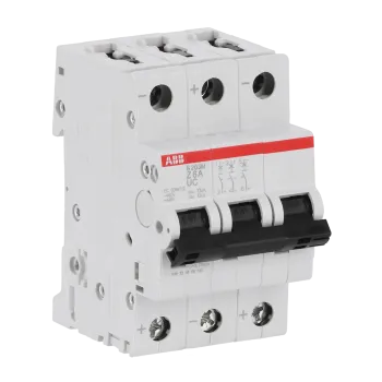 ABB S203M-Z6UC | Автоматичен прекъсвач | 3P, 6A, крива Z