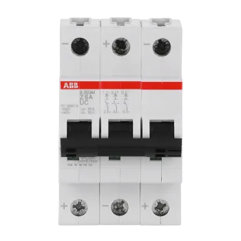 ABB S203M-Z6UC | Автоматичен прекъсвач | 3P, 6A, крива Z