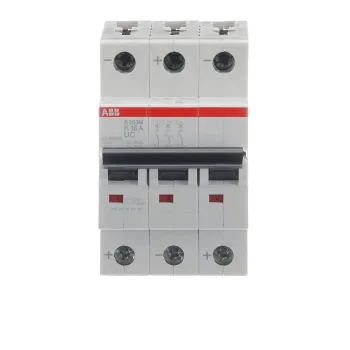 ABB S203M-K16UC | Автоматичен прекъсвач | 3P, 16A, крива K