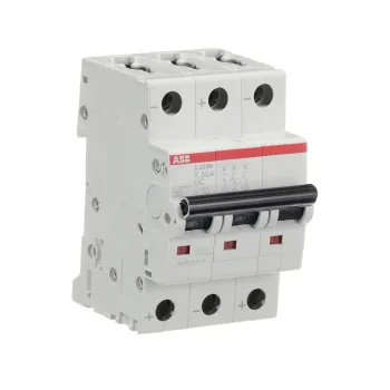 ABB S203M-K50UC | Автоматичен прекъсвач | 3P, 50A, крива K