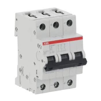 ABB S203MT-C4UC | Автоматичен прекъсвач | 3P, 4A, крива C