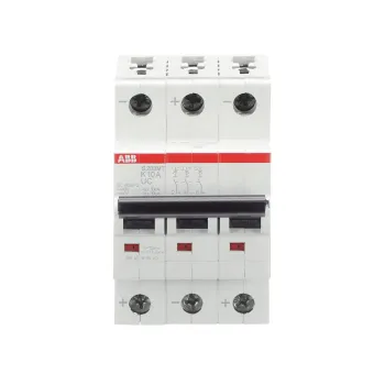 ABB S203MT-K10UC | Автоматичен прекъсвач | 3P, 10A, крива K
