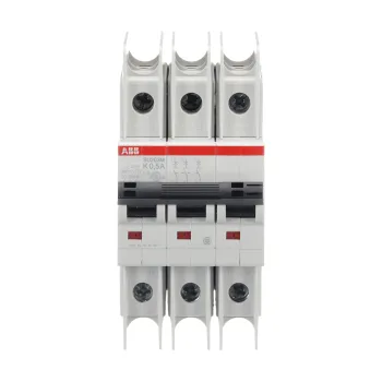 ABB SU203M-K0.5 | Автоматичен прекъсвач | 3P, 0.5A, крива K
