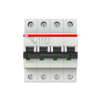 ABB S203MT-C3NA | Автоматичен прекъсвач | 3P+N, 3A, крива C