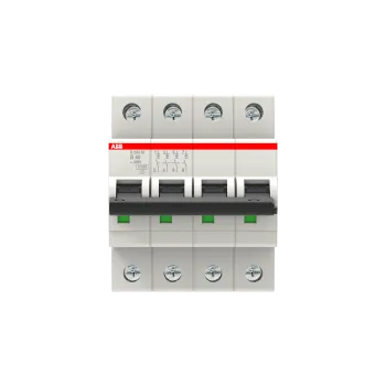 ABB S204M-B40 | Автоматичен прекъсвач | 4P, 40A, крива B