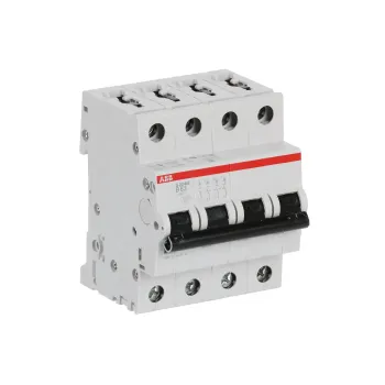 ABB S204M-B63 | Автоматичен прекъсвач | 4P, 63A, крива B