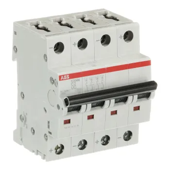 ABB S204M-C2UC | Автоматичен прекъсвач | 4P, 2A, крива C ABB S204M-C2UC | Автоматичен прекъсвач | 4P, 2A, крива C