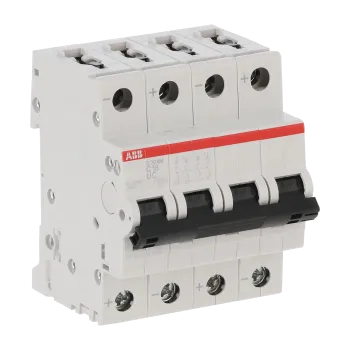 ABB S204M-C16UC | Автоматичен прекъсвач | 4P, 16A, крива C