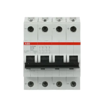 ABB S204M-B16UC | Автоматичен прекъсвач | 4P, 16A, крива B