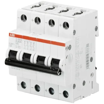 ABB S204M-K1UC | Автоматичен прекъсвач | 4P, 1A, крива K ABB S204M-K1UC | Автоматичен прекъсвач | 4P, 1A, крива K