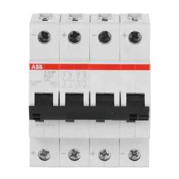 ABB S204M-B32UC | Автоматичен прекъсвач | 4P, 32A, крива B