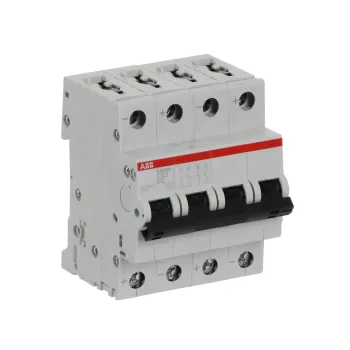ABB S204M-C63UC | Автоматичен прекъсвач | 4P, 63A, крива C ABB S204M-C63UC | Автоматичен прекъсвач | 4P, 63A, крива C