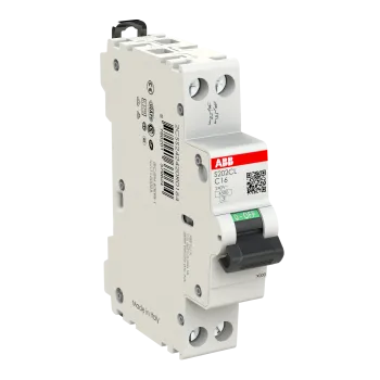 ABB S202CL-C16 | Автоматичен прекъсвач | 2P, 16A, крива C ABB S202CL-C16 | Автоматичен прекъсвач | 2P, 16A, крива C
