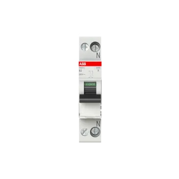 ABB SN201 L-B2 | Автоматичен прекъсвач | 1P+N, 2A, крива B, 4.5kA