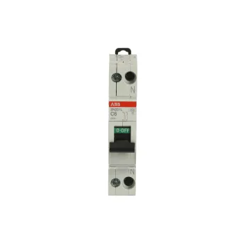 ABB SN201 L-C6 | Автоматичен прекъсвач | 1P+N, 6A, крива C, 4.5kA