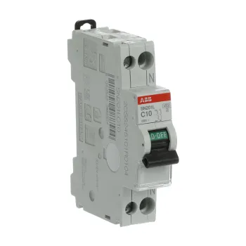 ABB SN201 L-C10 | Автоматичен прекъсвач | 1P+N, 10A, крива C, 4.5kA ABB SN201 L-C10 | Автоматичен прекъсвач | 1P+N, 10A, крива C, 4.5kA