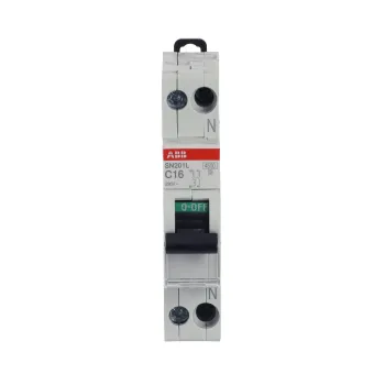 ABB SN201 L-C16 | Автоматичен прекъсвач | 1P+N, 16A, крива C, 4.5kA