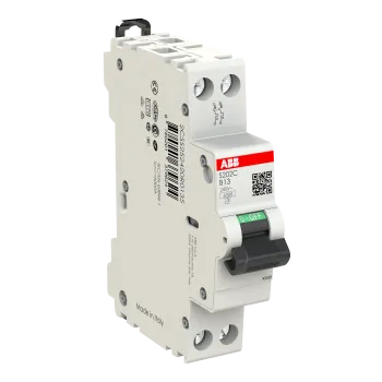 ABB S202C-B13 | Автоматичен прекъсвач | 2P, 13A, крива B