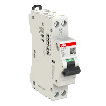 ABB S202C-B16 | Автоматичен прекъсвач | 2P, 16A, крива B