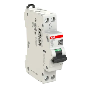 ABB S202C-B20 | Автоматичен прекъсвач | 2P, 20A, крива B