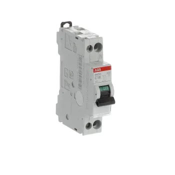 ABB SN201-C16 | Автоматичен прекъсвач | 1P+N, 16A, крива C, 6kA ABB SN201-C16 | Автоматичен прекъсвач | 1P+N, 16A, крива C, 6kA