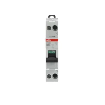 ABB SN201-C16 | Автоматичен прекъсвач | 1P+N, 16A, крива C, 6kA