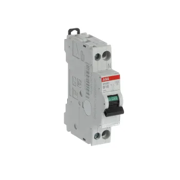 ABB SN201-B16 | Автоматичен прекъсвач | 1P+N, 16A, крива B, 6kA ABB SN201-B16 | Автоматичен прекъсвач | 1P+N, 16A, крива B, 6kA
