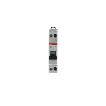 ABB SN201-C40 | Автоматичен прекъсвач | 1P+N, 40A, крива C, 6kA