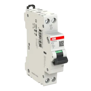 ABB S202CM-B16 | Автоматичен прекъсвач | 2P, 16A, крива B ABB S202CM-B16 | Автоматичен прекъсвач | 2P, 16A, крива B