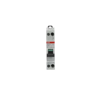 ABB SN201 M-C10 | Автоматичен прекъсвач | 1P+N, 10A, крива C, 10kA