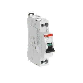 ABB SN201 M-C16 | Автоматичен прекъсвач | 1P+N, 16A, крива C, 10kA ABB SN201 M-C16 | Автоматичен прекъсвач | 1P+N, 16A, крива C, 10kA