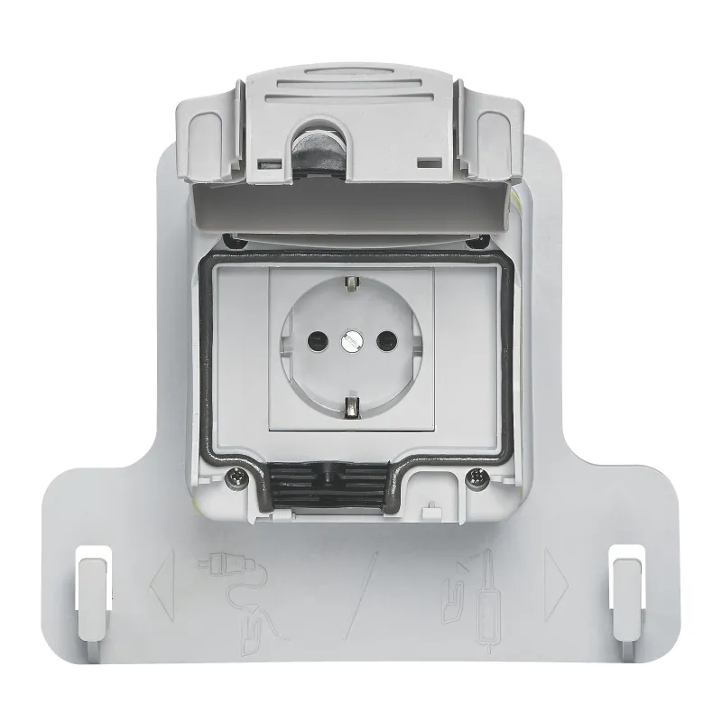 Legrand Green'up Access | Подсилен контакт | Повърхностен монтаж, 16A, IP66, IK08 Legrand Green'up Access | Подсилен контакт | Повърхностен монтаж, 16A, IP66, IK08