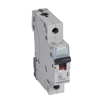 Legrand TX3 | Автоматичен прекъсвач | 1P, 6A, крива B, 6kA