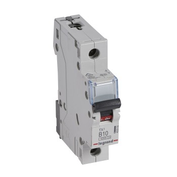 Legrand TX3 | Автоматичен прекъсвач | 1P, 10A, крива B, 6kA