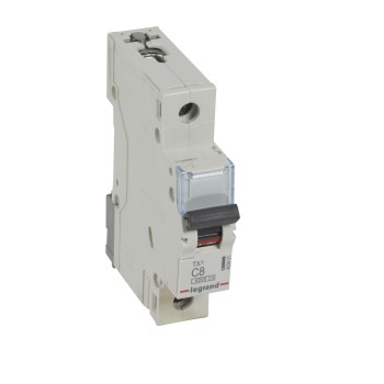 Legrand TX3 | Автоматичен прекъсвач | 1P, 8A, крива C, 6kA