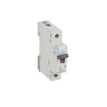 Legrand TX3 | Автоматичен прекъсвач | 1P, 4A, крива C, 10kA