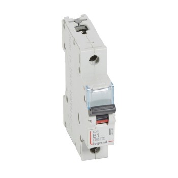 Legrand DX3 | Автоматичен прекъсвач | 1P, 1A, крива B, 6kA Legrand DX3 | Автоматичен прекъсвач | 1P, 1A, крива B, 6kA