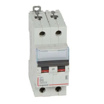 Legrand DX3 | ΠΠ²ΡΠΎΠΌΠ°ΡΠΈΡΠ΅Π½ ΠΏΡΠ΅ΠΊΡΡΠ²Π°Ρ | 2P, 6A, ΠΊΡΠΈΠ²Π° B, 6kA Legrand DX3 | ΠΠ²ΡΠΎΠΌΠ°ΡΠΈΡΠ΅Π½ ΠΏΡΠ΅ΠΊΡΡΠ²Π°Ρ | 2P, 6A, ΠΊΡΠΈΠ²Π° B, 6kA