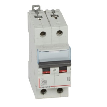 Legrand DX3 | ΠΠ²ΡΠΎΠΌΠ°ΡΠΈΡΠ΅Π½ ΠΏΡΠ΅ΠΊΡΡΠ²Π°Ρ | 2P, 50A, ΠΊΡΠΈΠ²Π° B, 6kA Legrand DX3 | ΠΠ²ΡΠΎΠΌΠ°ΡΠΈΡΠ΅Π½ ΠΏΡΠ΅ΠΊΡΡΠ²Π°Ρ | 2P, 50A, ΠΊΡΠΈΠ²Π° B, 6kA