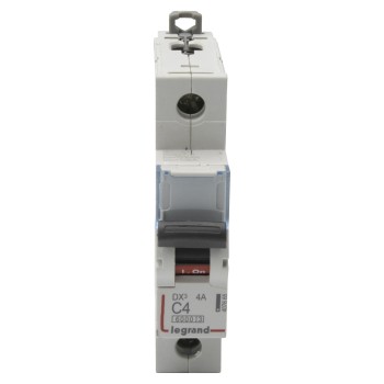 Legrand DX3 | ΠΠ²ΡΠΎΠΌΠ°ΡΠΈΡΠ΅Π½ ΠΏΡΠ΅ΠΊΡΡΠ²Π°Ρ | 1P, 4A, ΠΊΡΠΈΠ²Π° C, 6kA Legrand DX3 | ΠΠ²ΡΠΎΠΌΠ°ΡΠΈΡΠ΅Π½ ΠΏΡΠ΅ΠΊΡΡΠ²Π°Ρ | 1P, 4A, ΠΊΡΠΈΠ²Π° C, 6kA
