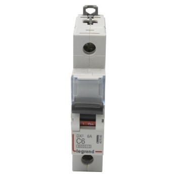 Legrand DX3 | ΠΠ²ΡΠΎΠΌΠ°ΡΠΈΡΠ΅Π½ ΠΏΡΠ΅ΠΊΡΡΠ²Π°Ρ | 1P, 6A, ΠΊΡΠΈΠ²Π° C, 6kA Legrand DX3 | ΠΠ²ΡΠΎΠΌΠ°ΡΠΈΡΠ΅Π½ ΠΏΡΠ΅ΠΊΡΡΠ²Π°Ρ | 1P, 6A, ΠΊΡΠΈΠ²Π° C, 6kA