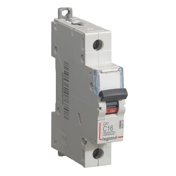 Legrand DX3 | Автоматичен прекъсвач | 1P, 16A, крива C, 6kA