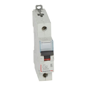 Legrand DX3 | Автоматичен прекъсвач | 1P, 32A, крива C, 6kA
