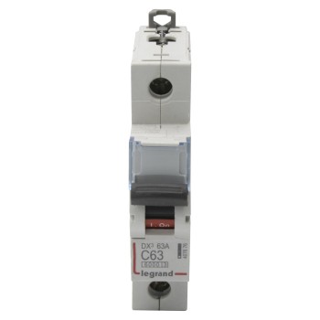 Legrand DX3 | ΠΠ²ΡΠΎΠΌΠ°ΡΠΈΡΠ΅Π½ ΠΏΡΠ΅ΠΊΡΡΠ²Π°Ρ | 1P, 63A, ΠΊΡΠΈΠ²Π° C, 6kA Legrand DX3 | ΠΠ²ΡΠΎΠΌΠ°ΡΠΈΡΠ΅Π½ ΠΏΡΠ΅ΠΊΡΡΠ²Π°Ρ | 1P, 63A, ΠΊΡΠΈΠ²Π° C, 6kA