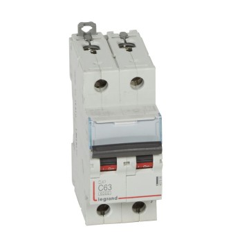 Legrand DX3 | ΠΠ²ΡΠΎΠΌΠ°ΡΠΈΡΠ΅Π½ ΠΏΡΠ΅ΠΊΡΡΠ²Π°Ρ | 2P, 63A, ΠΊΡΠΈΠ²Π° C, 6kA Legrand DX3 | ΠΠ²ΡΠΎΠΌΠ°ΡΠΈΡΠ΅Π½ ΠΏΡΠ΅ΠΊΡΡΠ²Π°Ρ | 2P, 63A, ΠΊΡΠΈΠ²Π° C, 6kA