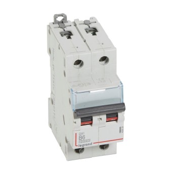 Legrand DX3 | ΠΠ²ΡΠΎΠΌΠ°ΡΠΈΡΠ΅Π½ ΠΏΡΠ΅ΠΊΡΡΠ²Π°Ρ | 2P, 6A, ΠΊΡΠΈΠ²Π° B, 10kA Legrand DX3 | ΠΠ²ΡΠΎΠΌΠ°ΡΠΈΡΠ΅Π½ ΠΏΡΠ΅ΠΊΡΡΠ²Π°Ρ | 2P, 6A, ΠΊΡΠΈΠ²Π° B, 10kA
