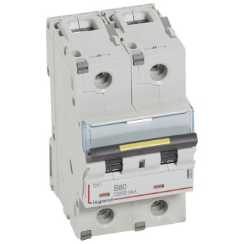 Legrand DX3 | ΠΠ²ΡΠΎΠΌΠ°ΡΠΈΡΠ΅Π½ ΠΏΡΠ΅ΠΊΡΡΠ²Π°Ρ | 2P, 80A, ΠΊΡΠΈΠ²Π° B, 10kA Legrand DX3 | ΠΠ²ΡΠΎΠΌΠ°ΡΠΈΡΠ΅Π½ ΠΏΡΠ΅ΠΊΡΡΠ²Π°Ρ | 2P, 80A, ΠΊΡΠΈΠ²Π° B, 10kA