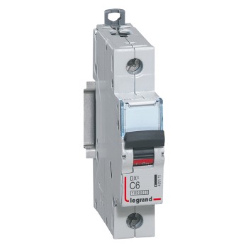 Legrand DX3 | ΠΠ²ΡΠΎΠΌΠ°ΡΠΈΡΠ΅Π½ ΠΏΡΠ΅ΠΊΡΡΠ²Π°Ρ | 1P, 6A, ΠΊΡΠΈΠ²Π° C, 10kA Legrand DX3 | ΠΠ²ΡΠΎΠΌΠ°ΡΠΈΡΠ΅Π½ ΠΏΡΠ΅ΠΊΡΡΠ²Π°Ρ | 1P, 6A, ΠΊΡΠΈΠ²Π° C, 10kA
